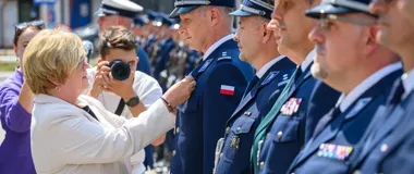 810 awansów i odznaczenia dla policjantów. Uroczystość w Rzeszowie